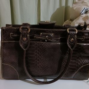 Liz Clairborne satchel brown